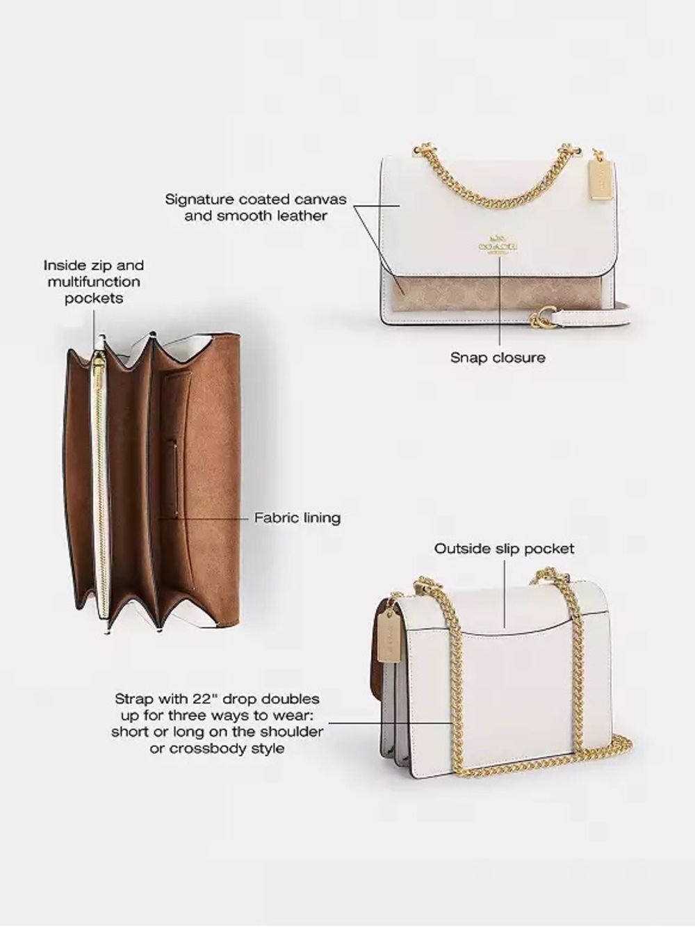 Coach Klare Crossbody Bag - Picture 8 of 8